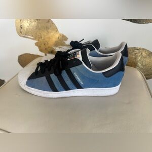 Adidas Blue Superstar Size 10